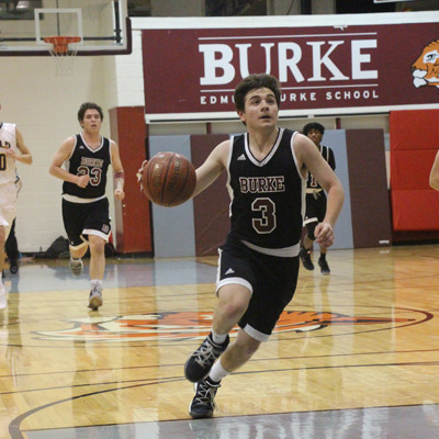 student basketball player