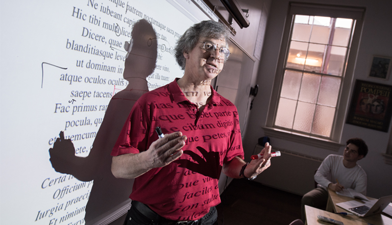 teacher in classroom